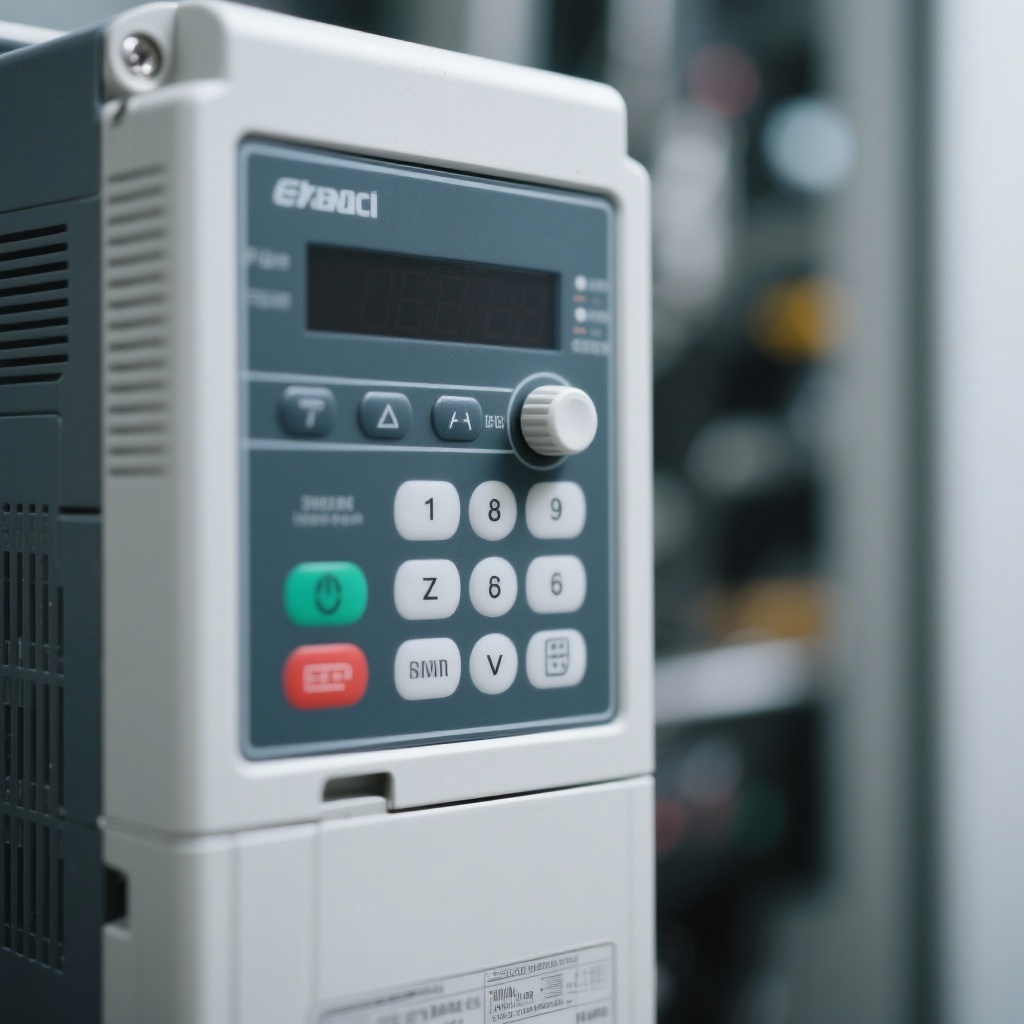 Variable frequency drive in weighing machine