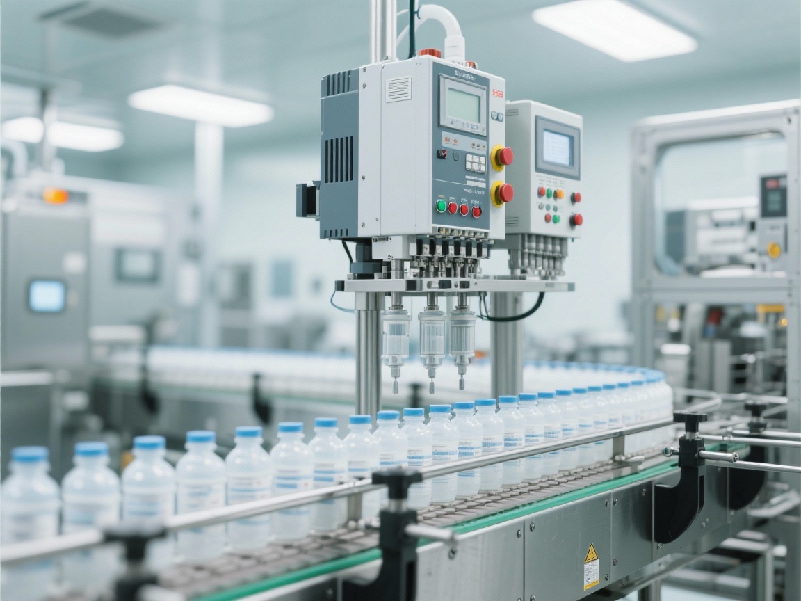 Frequency converter application in filling machine